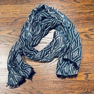Madewell Indigo Diamond Scarf